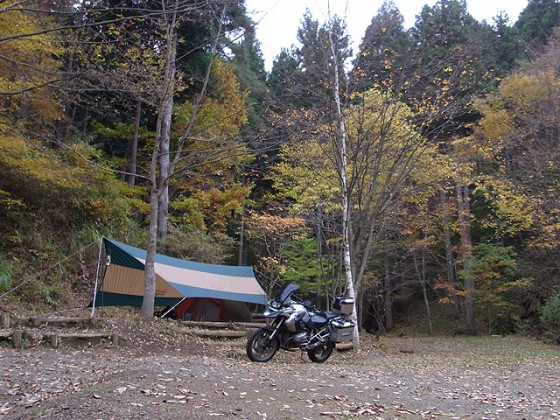 バイク キャンプ