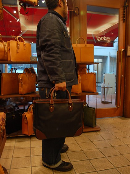 新商品のビジネストート(2way) 手持ち