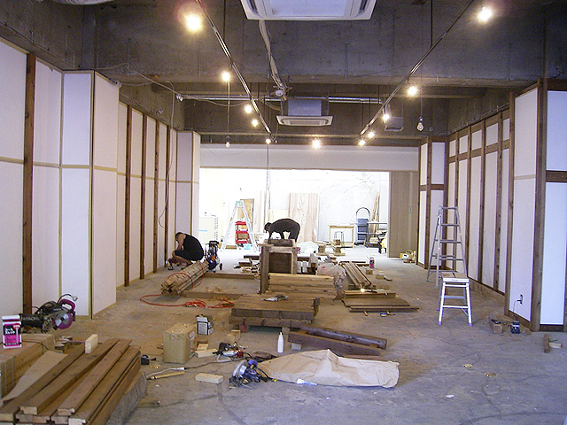 仙台店 店っぽくなってきました