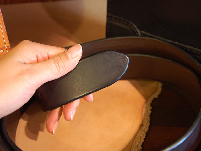 極厚ベルト 剣先