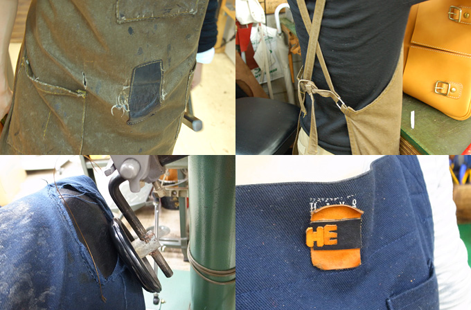 板橋、神村のエプロン