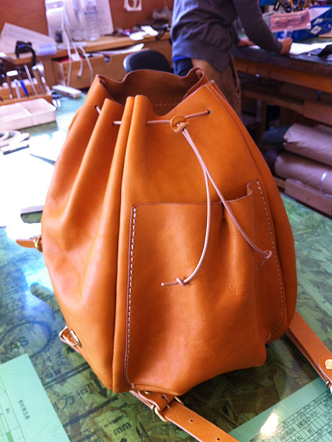 きのこリュック ポケット