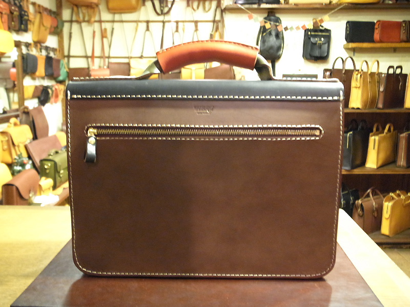 学生鞄風・2wayビジネスバッグ(BC-16) マルチカラー3 背面