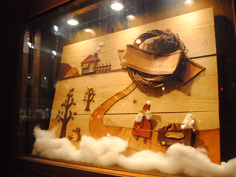 大阪店　クリスマスディスプレイ5