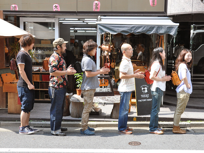 ミニランドセル整列