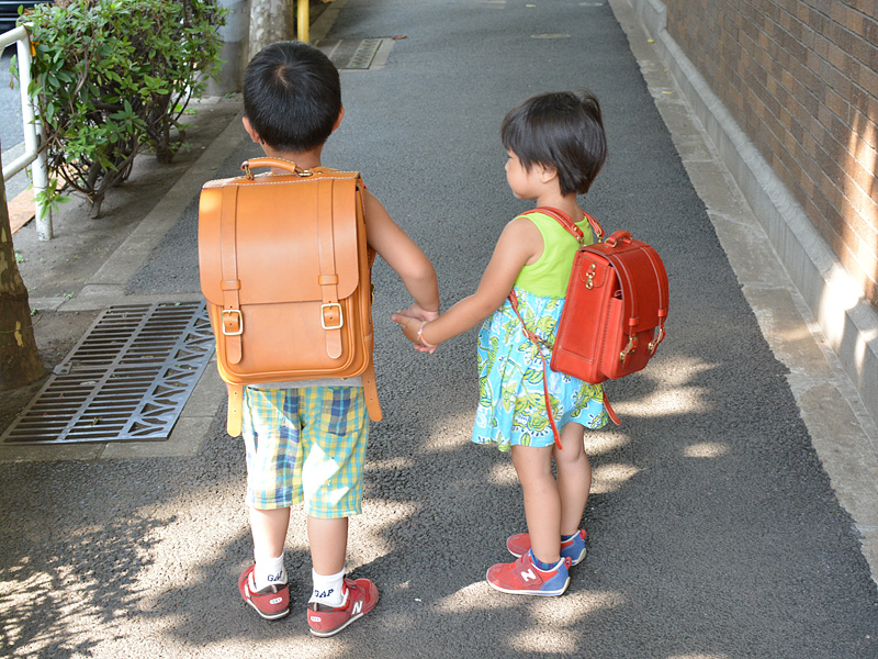 ランドセル着用