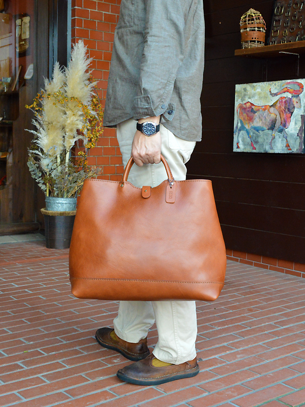 オイル入ったイタ革