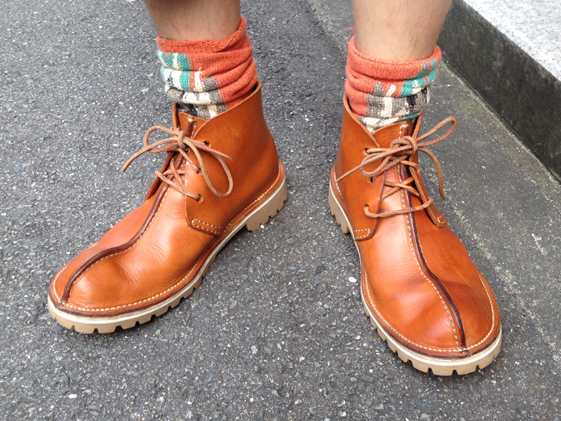 サンプル履いてる石口