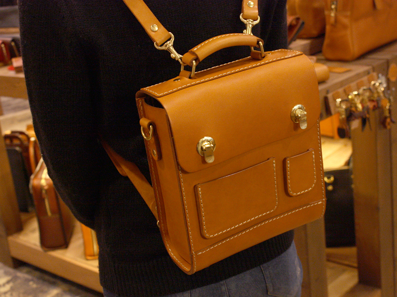 ボーイズリュック着用