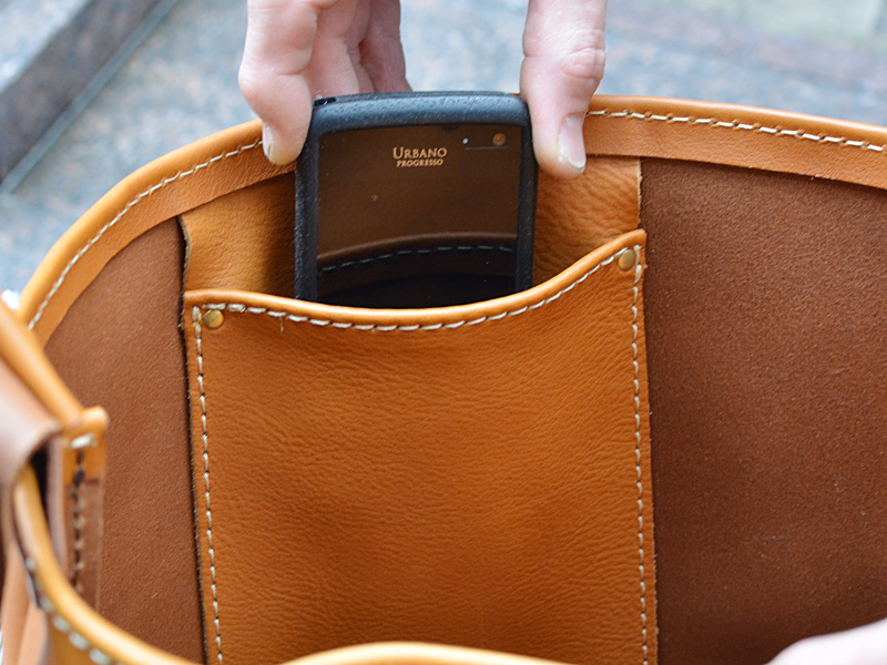 普段使いショルダー 内ポケット