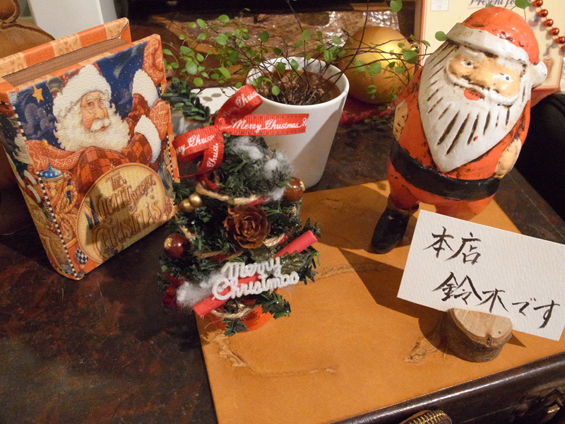 サンタの置物