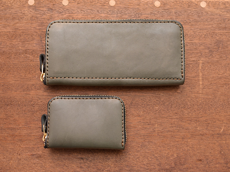 グレイッシュブルー お財布