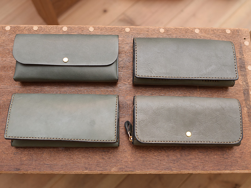 グレイッシュブルー お財布