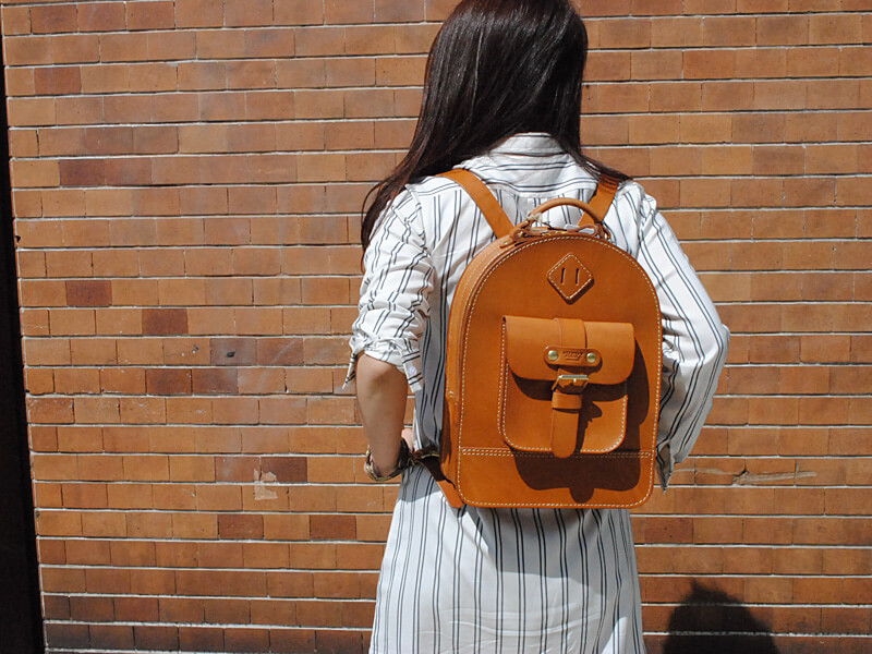 サンプルリュック 着用