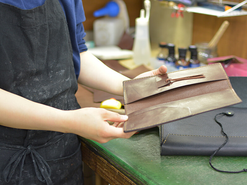 作り手:宗片 パスポート航空券ケース