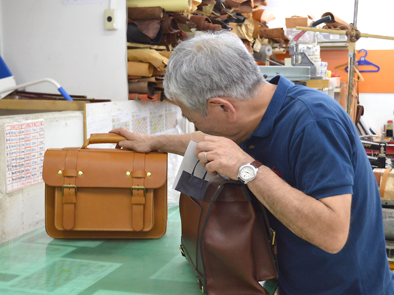 まじめに作った鞄