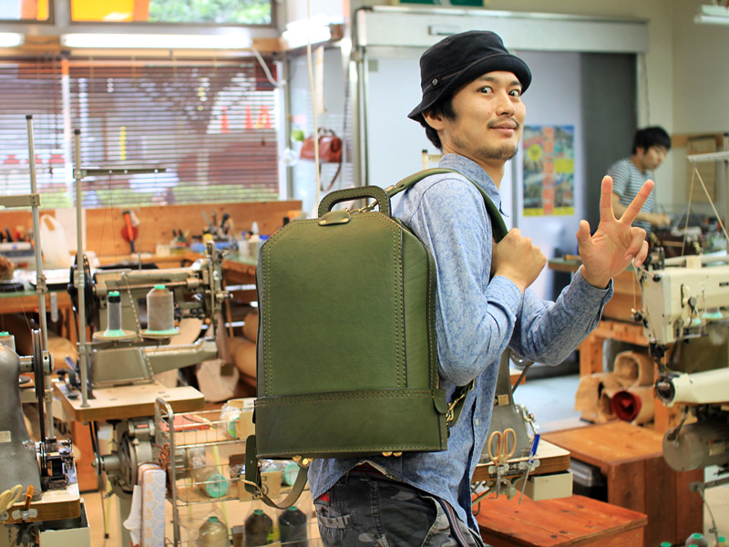 作り手木村はリュック