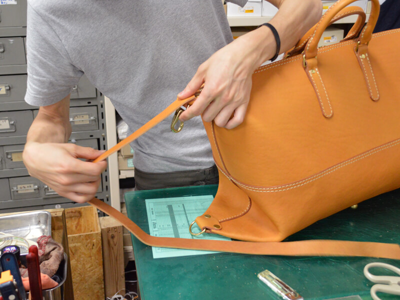 ベルトを付ける1