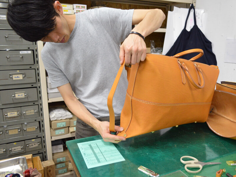 ベルトをつける2