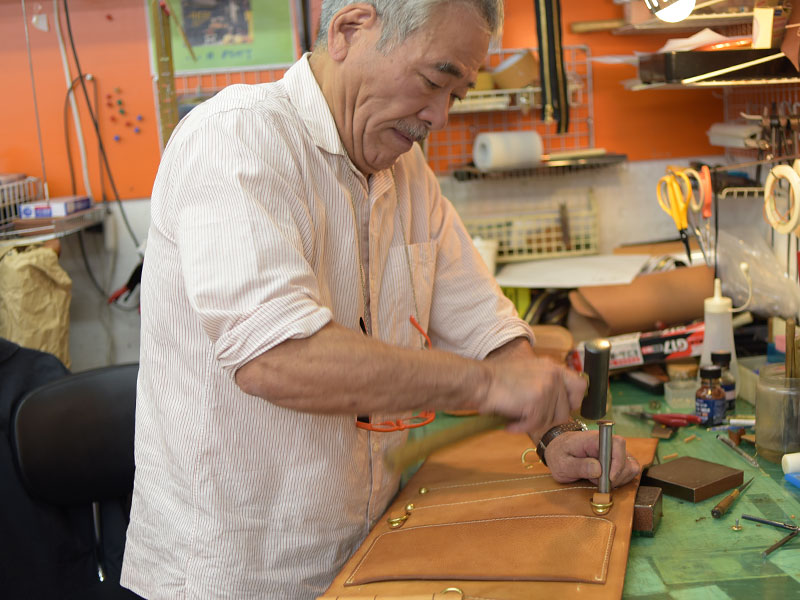 Flipper 3way Bag 近藤製作風景