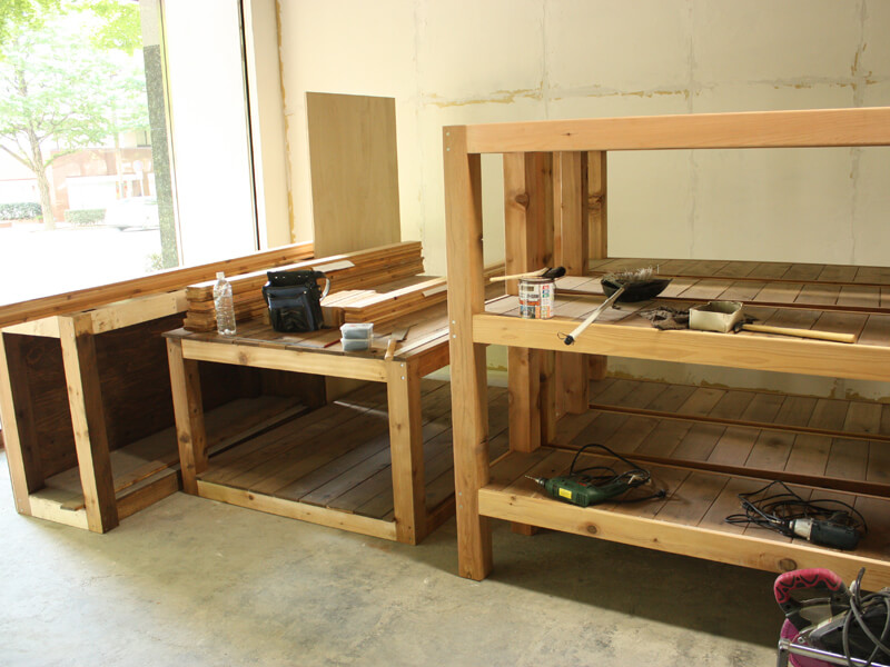 写真②この棚たち