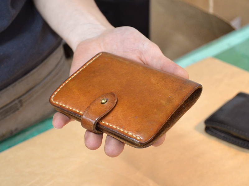 手作りサイフ
