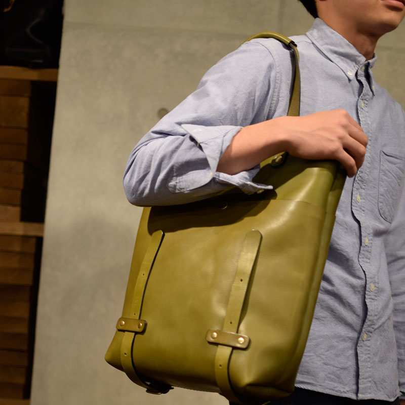 スムースリュックトート 肩掛け