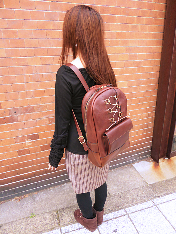 大阪店5周年 編み上げリュック