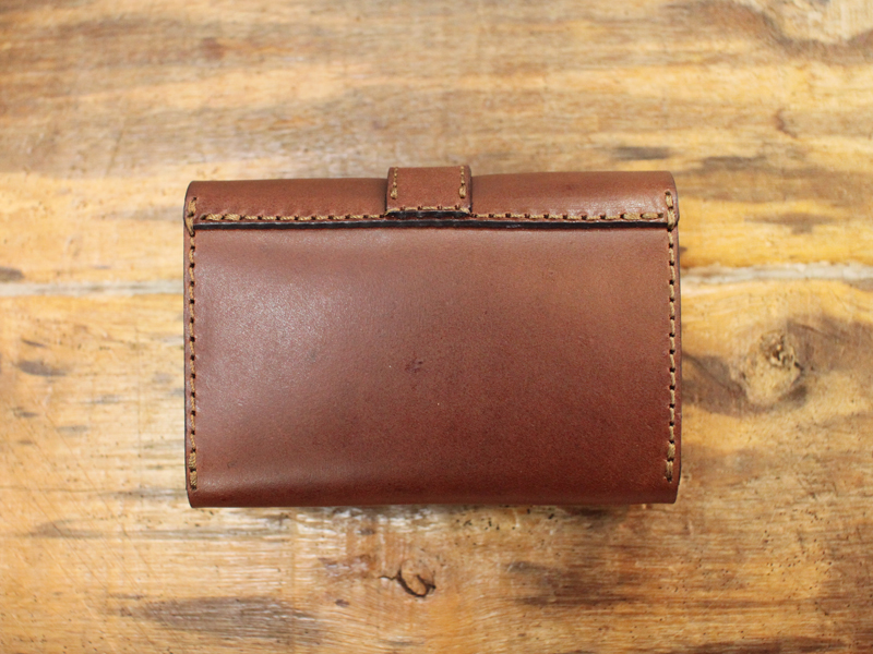 作り手:濱田 ベルト付きミニ財布