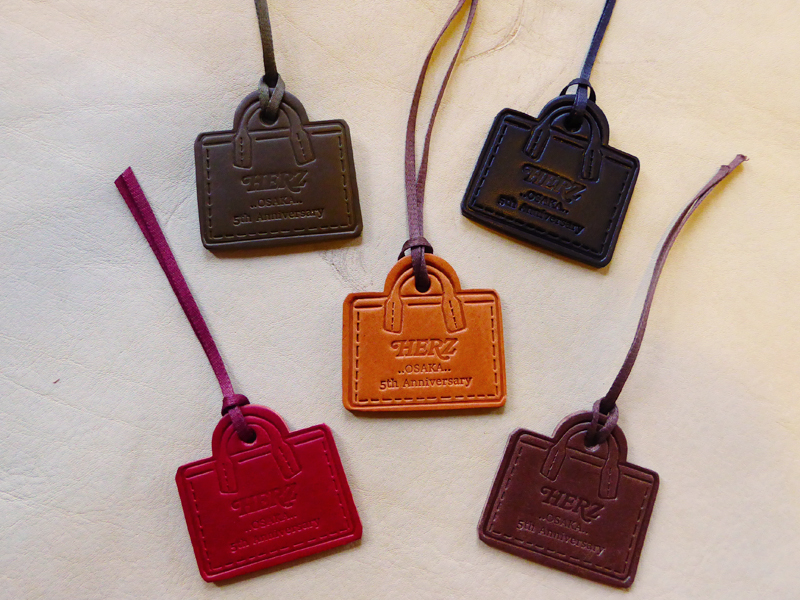 大阪店5周年記念タグ