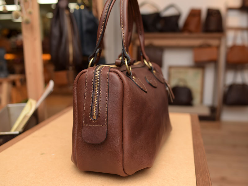 ミニボストンバッグ 側面