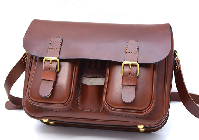 2ポケット・ハードショルダーバッグ(CK-25) 新品