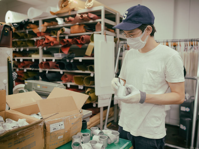 単管パイプ工作風景1