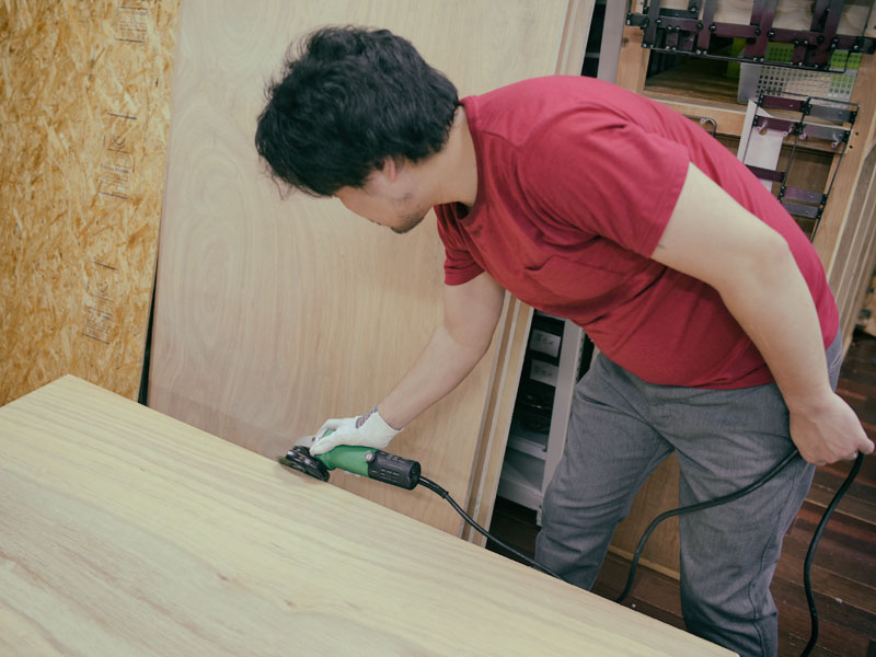 単管パイプ工作風景4