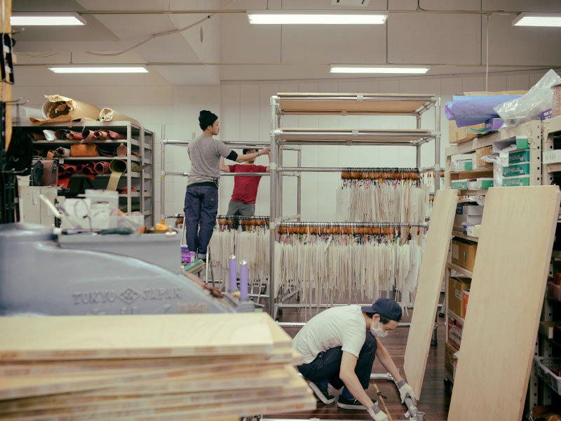 単管パイプ工作風景13