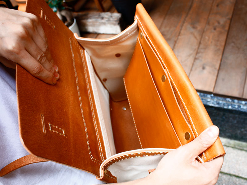 棒屋根リュック 内ポケット