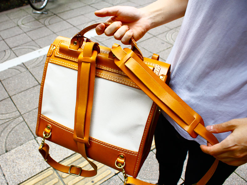 棒屋根リュック 内ポケット