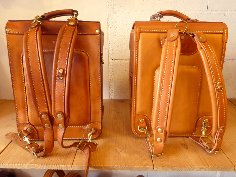 ランドセル経年変化 後面