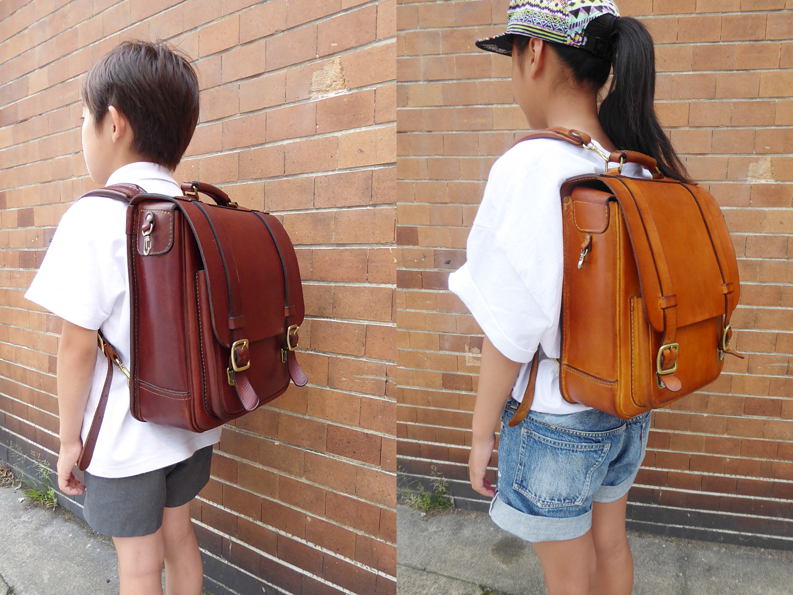 ランドセル　経年変化