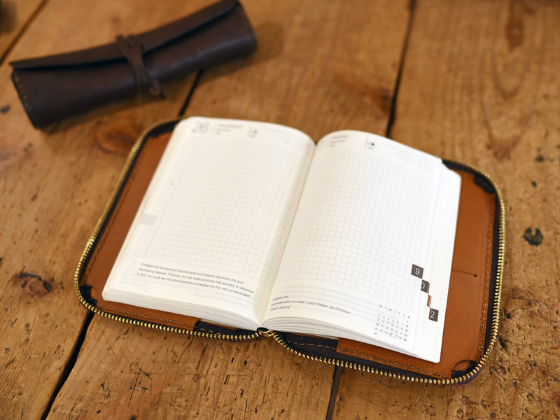 ファスナーブックケース(GS-37) ほぼ日収納