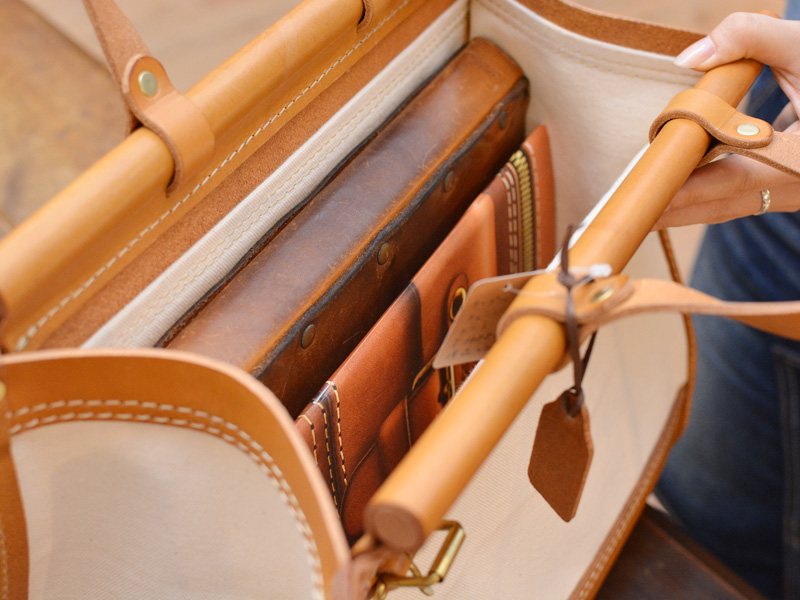 キナリ×キャメル サンプルトート