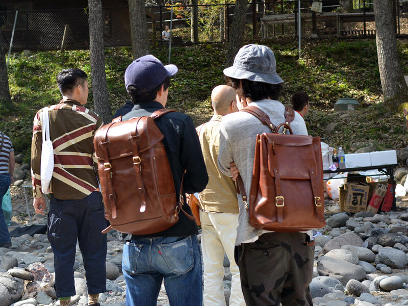 クラシックリュック(TB-1652) 使用例