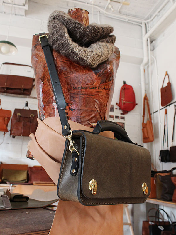 丸台おこしの2wayミニバッグ(CW-66) ダークグリーン