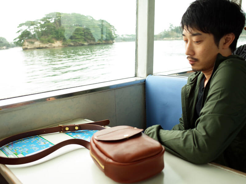 作り手:ムカイのパックンチョポシェット 使用例