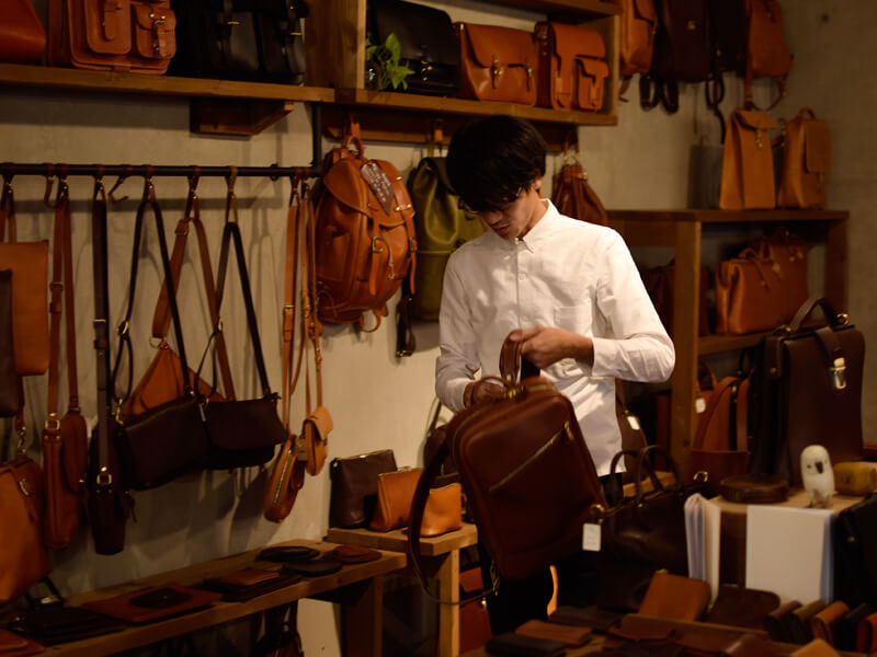 ベリッシモリュック オフショット1