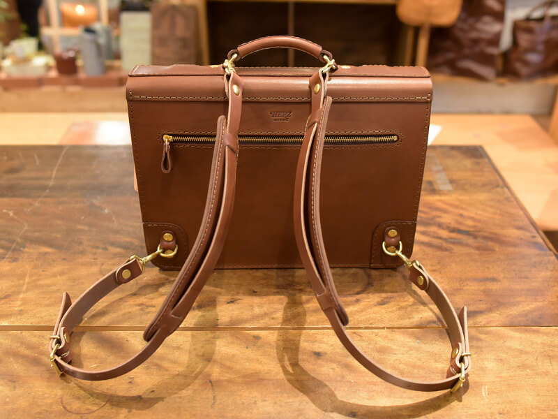 2wayビジネスバッグ(BC-16) リュックストラップ装着