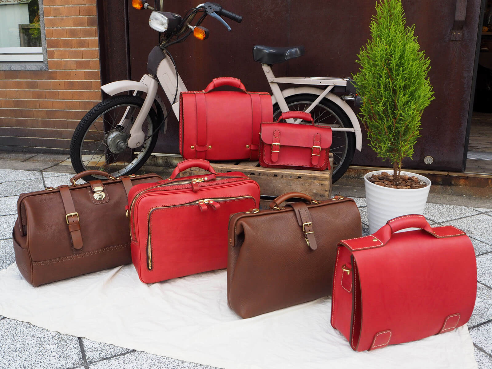 渋谷工房から特別仕様のカバンが届きました