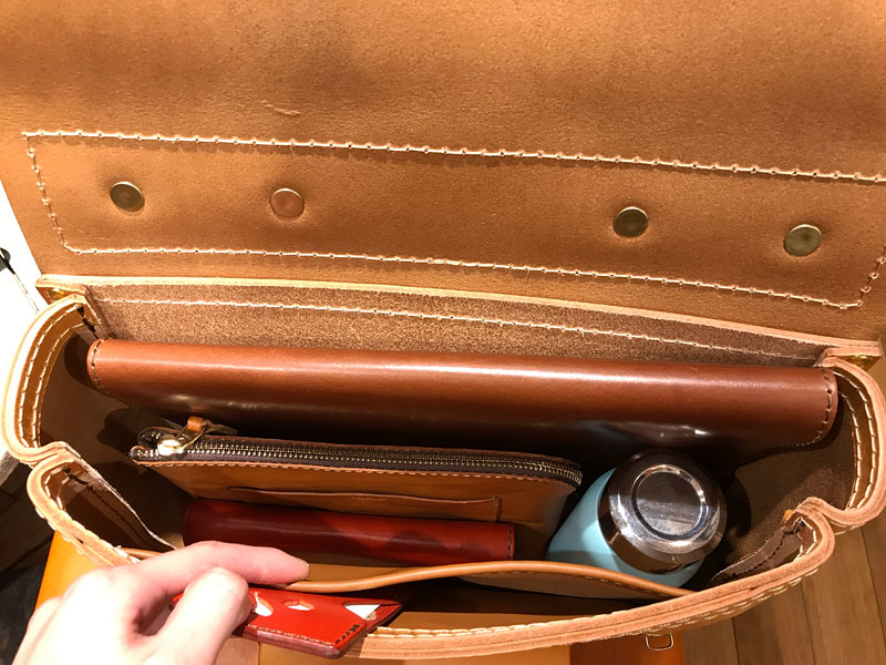 ポンポコリュック 収納