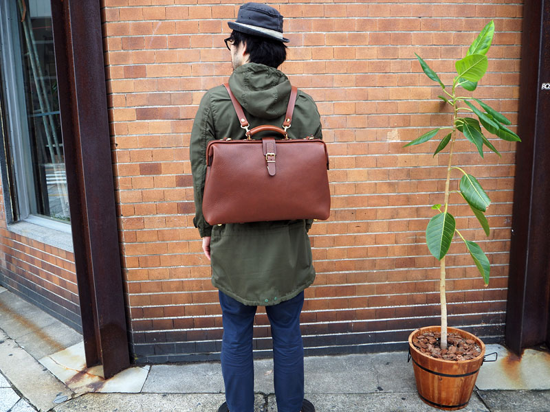 ソフトダレスバッグ(BJ-68) 極厚スターレバージョン リュック着用