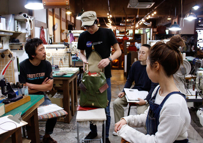 5周年記念鞄 準備風景1